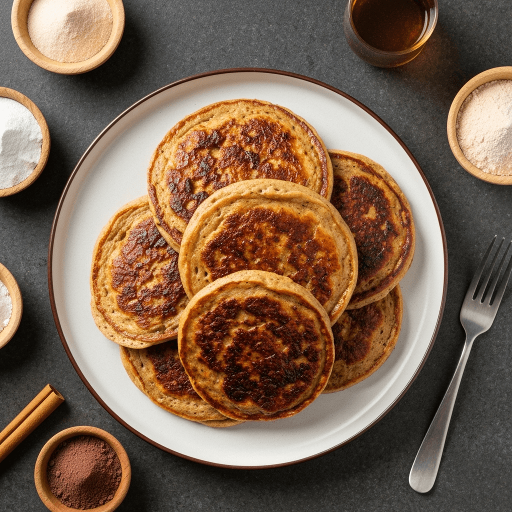 Chocolate Protein Pancakes