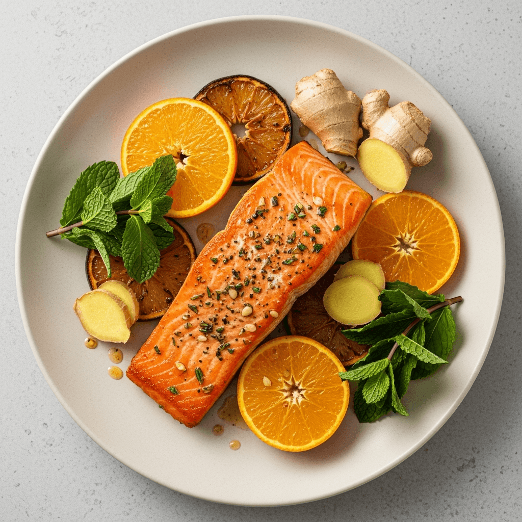 Ginger Citrus Salmon