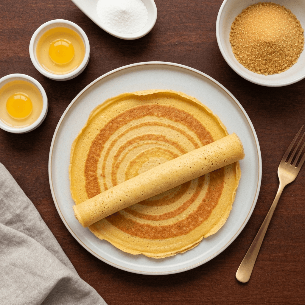 Arrowroot Crepes