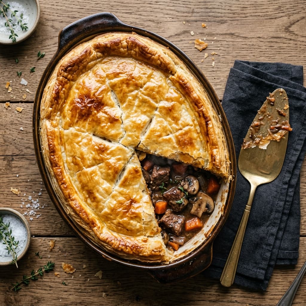 Beef Organ Meat Pie