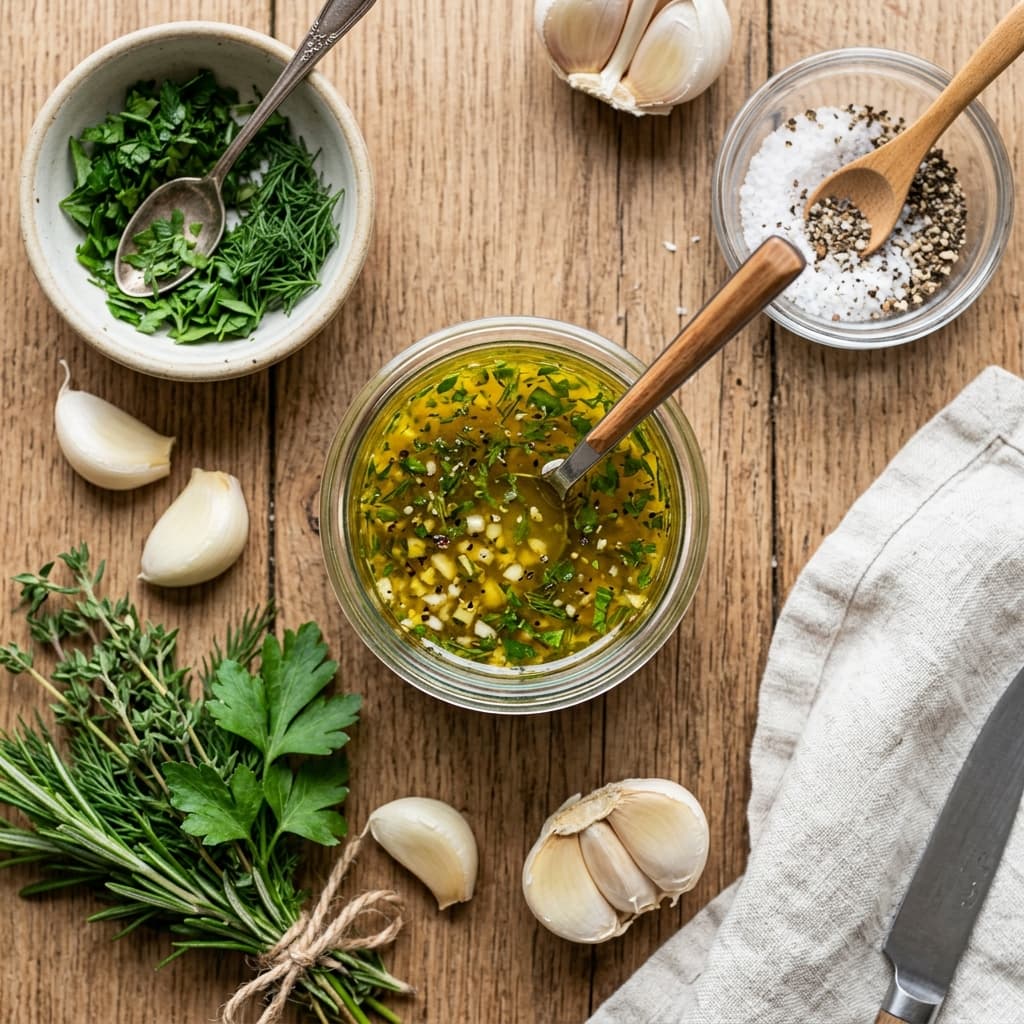 Herbal Garlic Vinaigrette