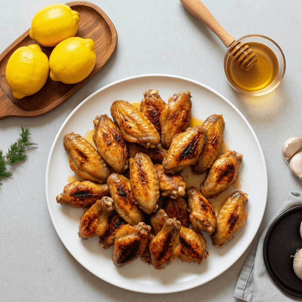 Honey Garlic Chicken Wings