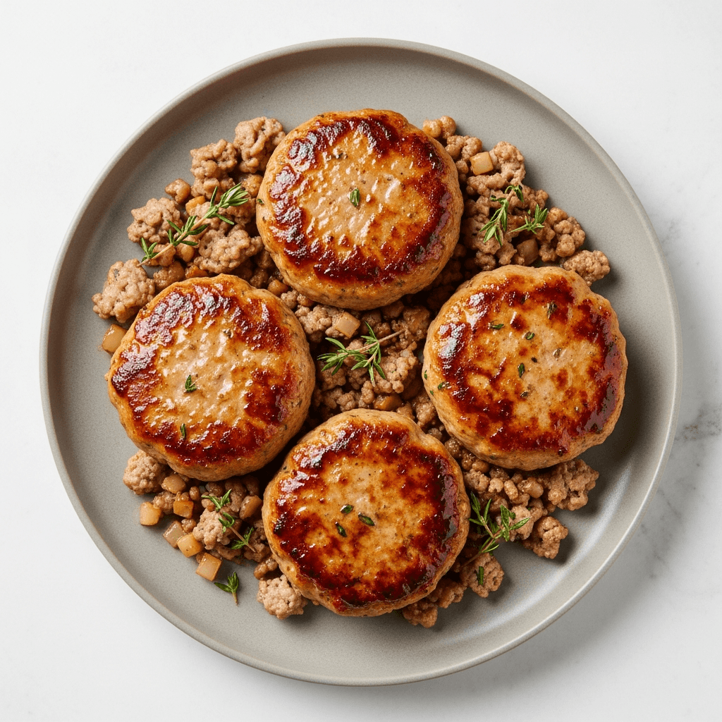 Maple Turkey Sausage Patties