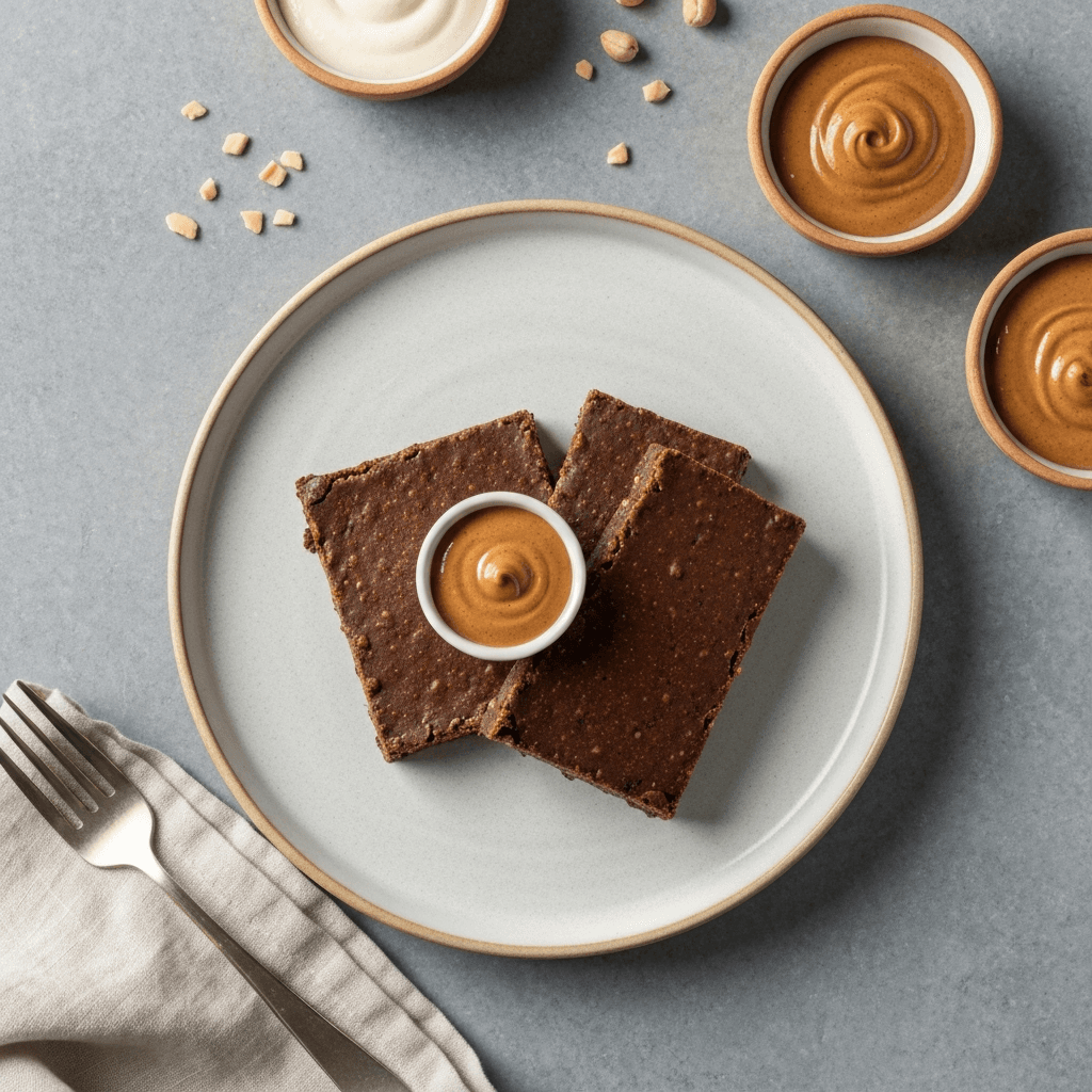 No-Bake Protein Fudge Bars