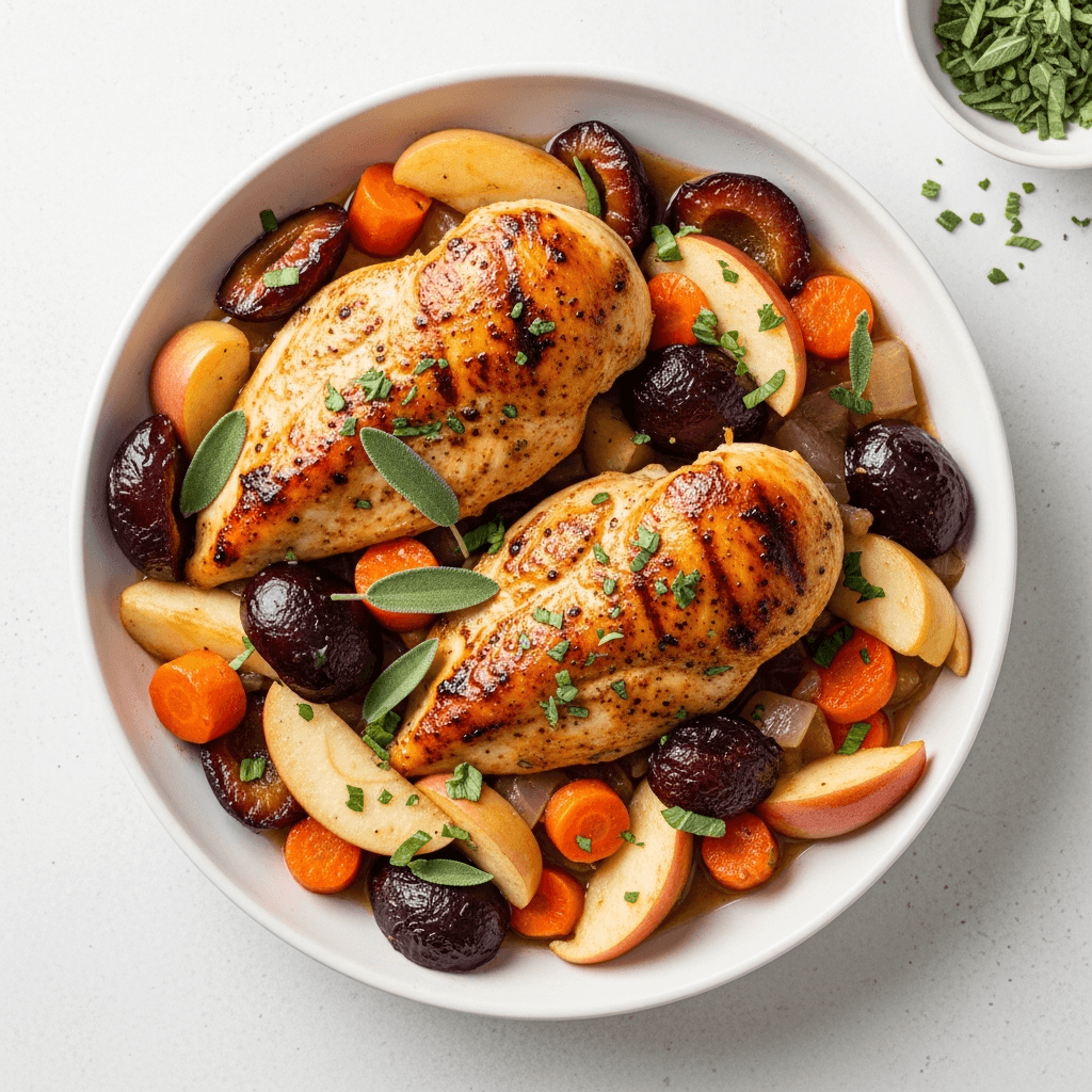 Slow Cooker Orchard Chicken